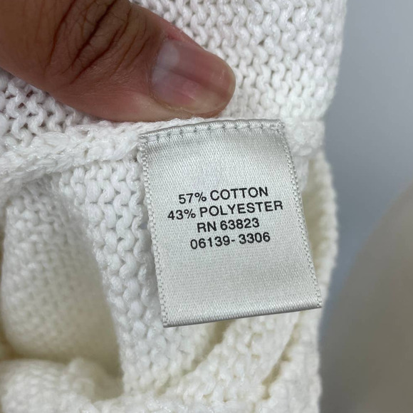 Vintage White Cardigan with Pearl Buttons - Picture 5 of 7